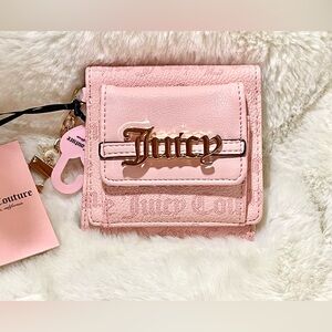 Juicy Couture Blush Pink Card Holder